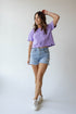 Kansas State Ritter Repeat Heavyweight Crop Tee